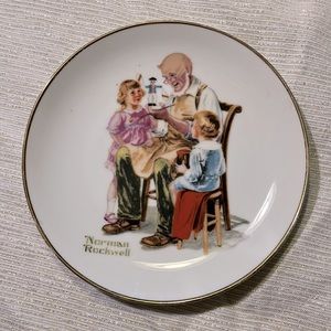 Original Norman Rockwell plate